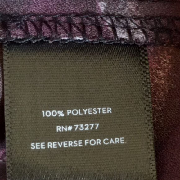 SIMPLY VERA Multi-Color Flower Print Top Blouse Sz 0X Very CHIC! - Picture 8 of 8